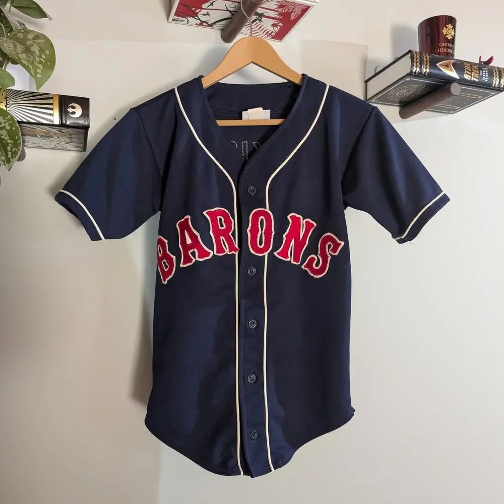 Teamwork Athletic Apparel | Barons Baseball Jersey Bokich #4 | Youth M (30-32)